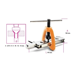 vendita online Attrezzo bordatubi per rame e leghe leggere art.350 Utensileria meccanica Beta